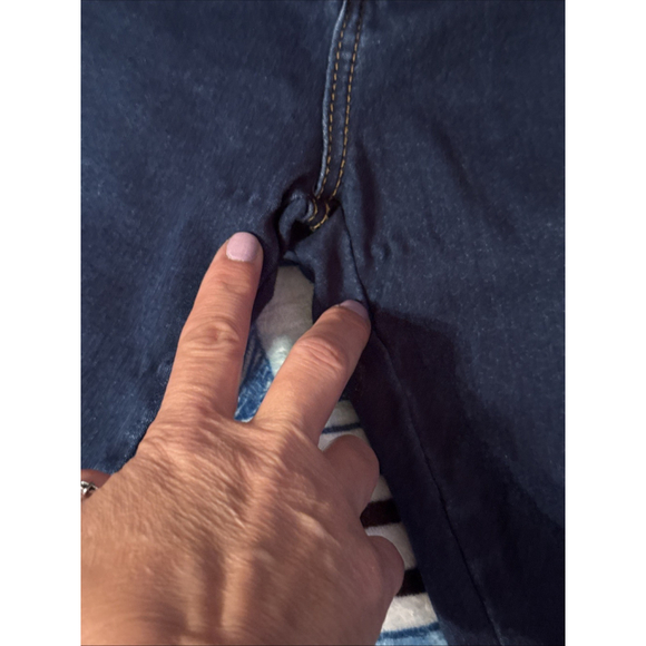 Sexy Couture Sz 15 Juniors Colombian Design Heart Butt Lift Push Up Skinny Jeans - Picture 9 of 10